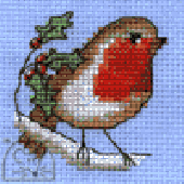Mouseloft Robin  Cross Stitch Kit With Card And Envelope - 331stl