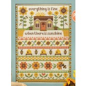Cross Stitcher Project Pack - Sunshine & Flowers - Issue 399