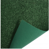 Green Glitter Felt 23cmx30cm/9x11in - 1 piece