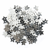 Silver Star Sequins