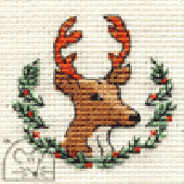 Christmas Stag Make Me For Christmas Stitch Kit  00M-207mmc