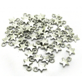 Star Silver Tone Charms - 3 Pack