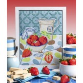 Cross Stitcher Project Pack - Strawberries and Cream XST344
