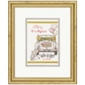 Dimensions Wedding Day Wedding Record Counted Cross Stitch Kit