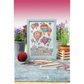 Cross Stitcher Project Pack - Hot Air Balloons