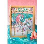 Cross Stitcher Project Pack - Carousel Horses XST340