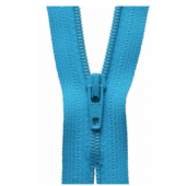 YKK Nylon 10cm Zip - Dusky Blue 162
