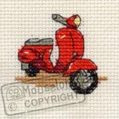 Mouseloft Red Scooter - 004-J02stl