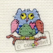 Mouseloft Patchwork Owl - 004-K03stl