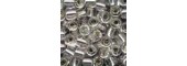 Pebble Glass Beads 05021 - Silver