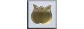 Glass Treasures 12027 - Medium Tulip Yellow