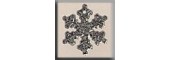 Glass Treasures 12035 - Small Silver Snowflake