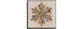 Glass Treasures 12036 - Small Gold Snowflake