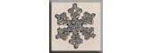 Glass Treasures 12037 - Medium Silver Snowflake