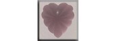 Glass Treasures 12072 - Sarburst Heart Rose
