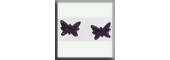 Glass Treasures 12124 - Petite Butterfly Light Amethyst