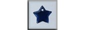 Glass Treasures 12173 - Small Flat Star Royal Blue