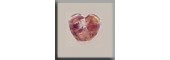 Glass Treasures 12181 - Heart Red Opal