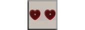 Glass Treasures 12239 - Petite Heart Ruby