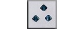 Crystal Treasures 13025 - Rondele Emerald 1