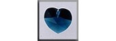 Crystal Treasures 13039 - Small Heart Emerald