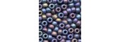 Size 6 Beads 16611 - Frosted Jewel Tones
