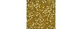 Frosted Glass Beads 62031 - Frosted Gold