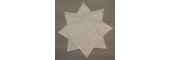 32cm Star Crochet Doilies - White 32 x 32cm / 12.5 x 12.5in