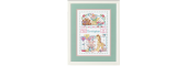 Dimensions Birth Record for Baby Counted Cross Stitch Kit