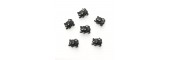 Black Cat Buttons 21mm - 3 Pack