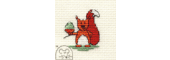Mouseloft Cyril Squirrel Cross Stitch Kit - 00F-003itw