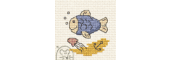 Mouseloft Fish Cross Stitch Kit - 00B-004bts
