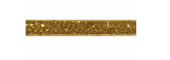10mm Glitter Velvet Ribbon Gold