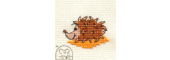Mouseloft Harriet Hedgehog Cross Stitch Kit - 00F-002itw