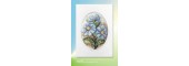 Orchidea Card kit - Blue Flower