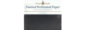 PP24 - Mill Hill Midnight Black Perforated Paper