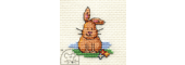 Mouseloft Rosie Rabbit Cross Stitch Kit - 00F-006itw