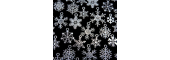 Snowflake - Antique Silver Tone - 3 Pack