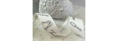 Time to drink Champagne Ivory Grosgrain Ribbon 38mm