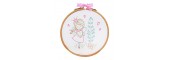 TMREMB3 - Shy Fairy Printed Embroidery Kit