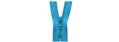 YKK Nylon 10cm Zip - Dusky Blue 162