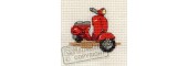 Mouseloft Red Scooter - 004-J02stl