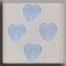 Glass Treasures 12083 - Small Heart Sapphire