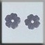 Glass Treasures 12149 - Very Petite Flower Matte Sapphire