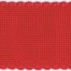 2in / 5cm Christmas Red Aida Band - 1m