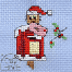Mouseloft Christmas Post Owl - 004-H35stl