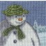 BL1178/64 - The Snowman Fir Trees Cross Stitch Kit