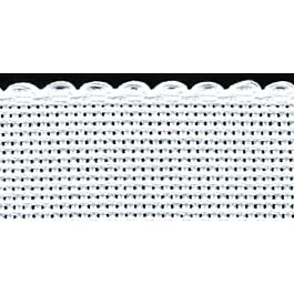 1in / 2.5cm White Aida Band - 1m