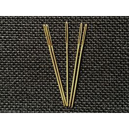 Gold Plated Tapestry Needles - Size 28 (Pack of 5)