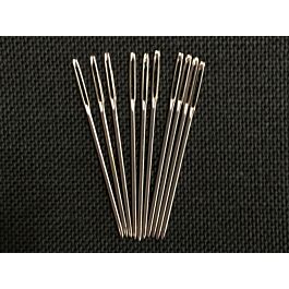 Nickel Plated Tapestry Needles - Size 20 (Pack of 10)